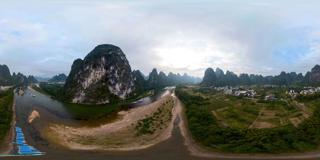 阳朔漓江九友画山 (7)_全景